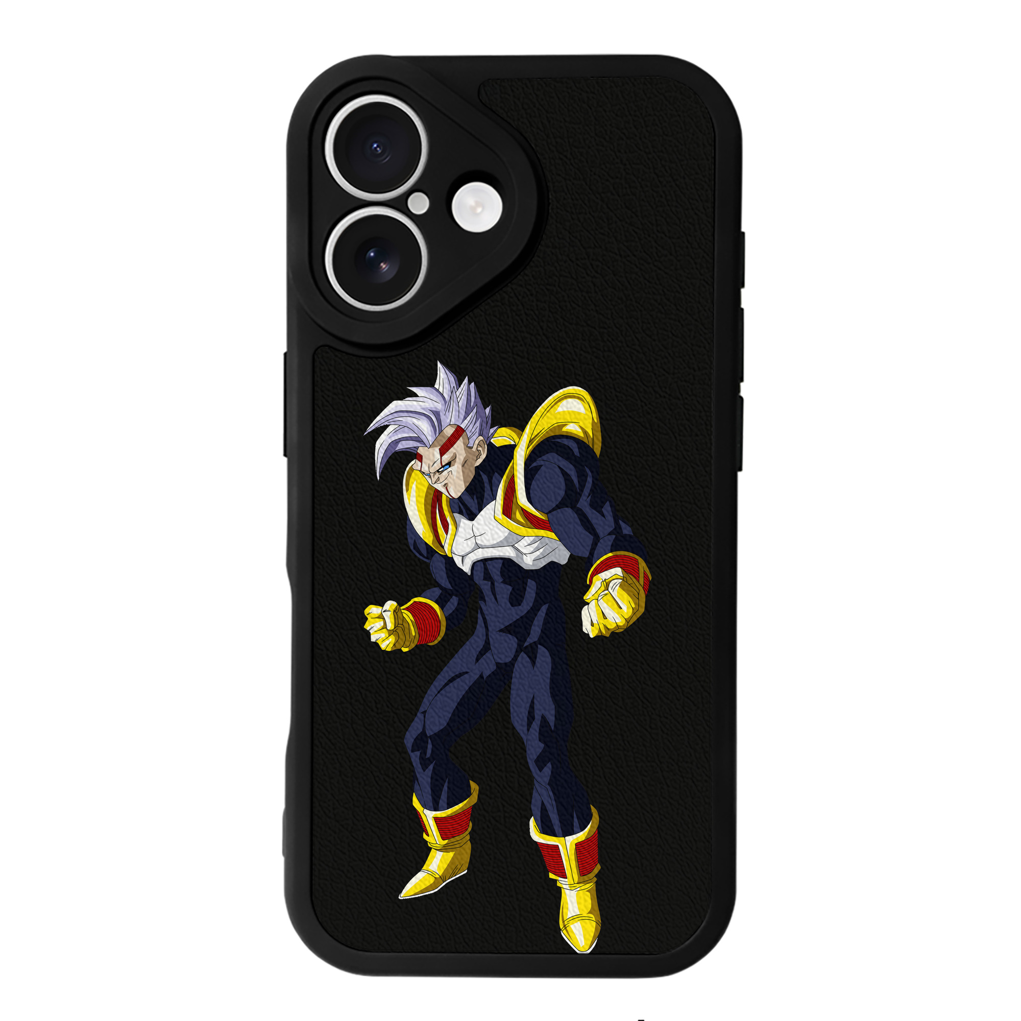 （画像用） ドラゴンボール DRAGON BALL 【iPhone 16シリーズ対応】シリコンスマホケース（レザー調） 材質：シリコン